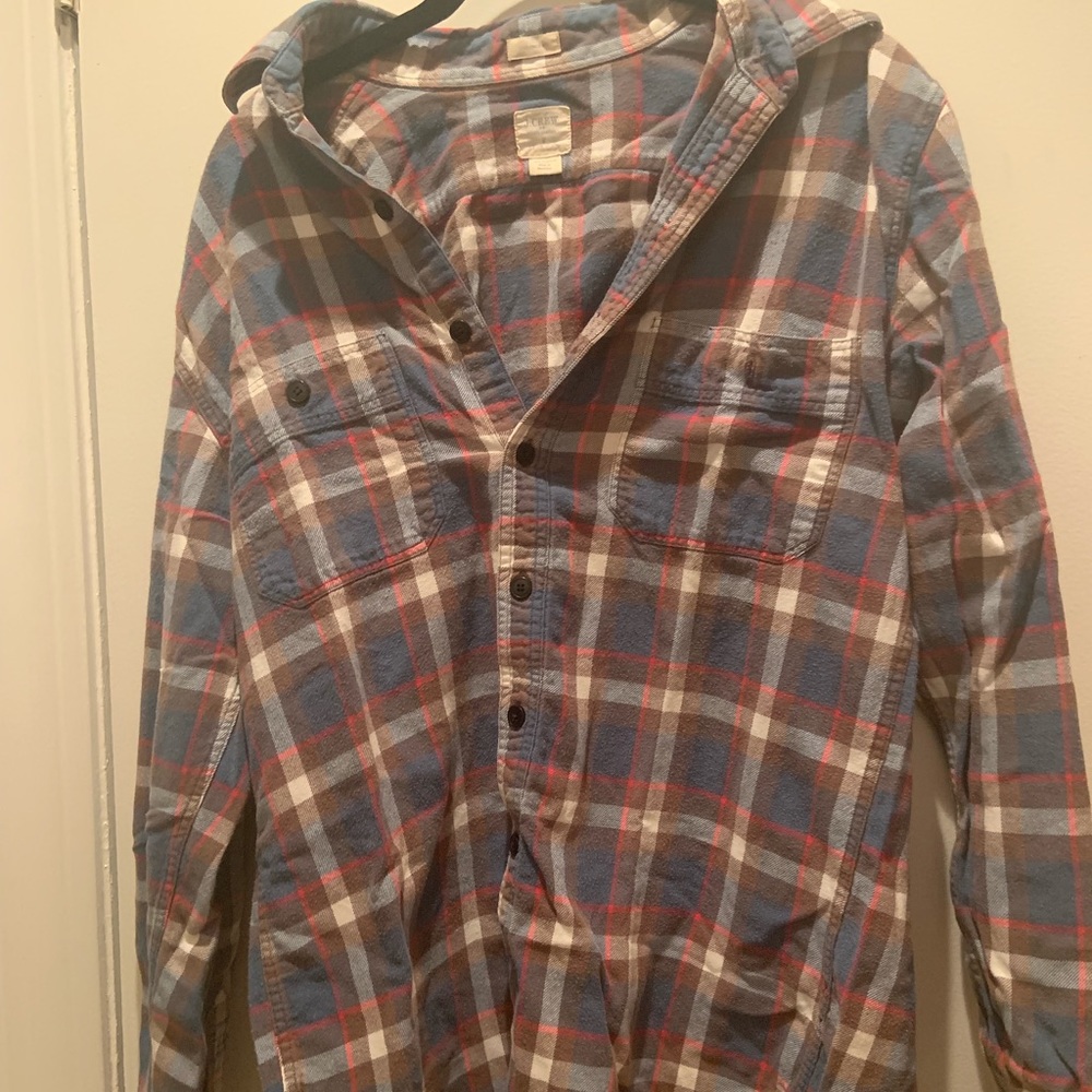 J Crew men’s flannel